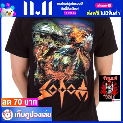 เสื้อวง SODOM เสื้อร็อค เสื้อทัวร์ โซดอม ไซส์ยุโรป RDM1518