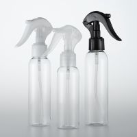 4oz 8oz 150ml 200ml 250ml 300ml 500ml 120ml empty round Plastic Bottles  clear PET bottle with white/black trigger sprayers Travel Size Bottles Contai