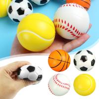 Soft Squishy Squeeze Ball Basketball Football Baseball Decompression Toy Ball G0S7