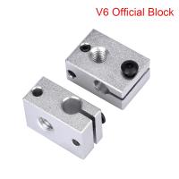 3D Printer Parts E3D V6 Heater Block Official Aluminum Block To J head Hotend Bowden Extruder V6 Silicone Sock Heater Thermistor