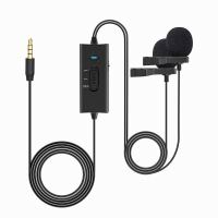 KATTO KT-C2D Lavalier Lapel Microphone Mic สำหรับแล็ปท็อปพีซีสมาร์ทโฟน