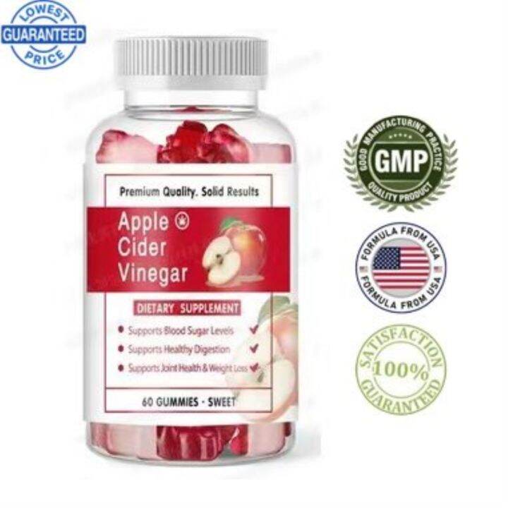 Apple Cider Vinegar ACV Gummy Bears Weight Loss Slimming Immune and
