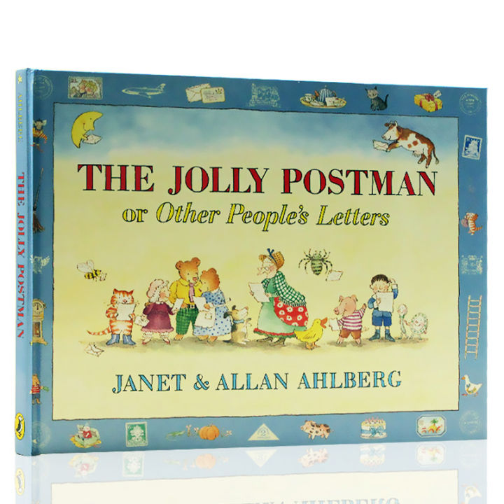 the-jolly-postman-or-other-people-happy-postman-childrens-enlightenment-picture-book-parent-child-interaction-hardcover-picture-book