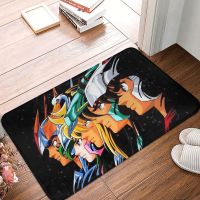 Saint Seiya Knights of the Zodiac Anime Non-slip Doormat LOS CABALLEROS DEL ZODIACO Bath Bedroom Mat Carpet Indoor Modern Decor