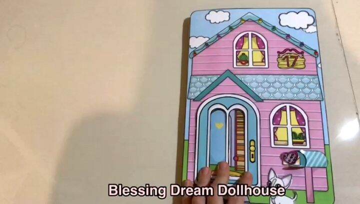 DIY Paper Doll House Cute Pink QUIET BOOK (printable belum dirangkai) | Lazada Indonesia