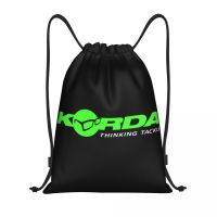 hot【DT】 Custom Korda Fishing Logo Drawstring for Training Backpacks Men Carp Gym Sackpack