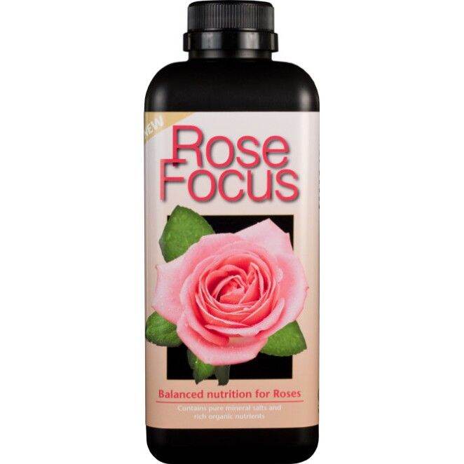 Growth Technology Rose Focus 1Litre (Rose Fertilizer, Baja Ros, NPK