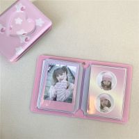 3 Inch Photo Album 40 Grids Hollow Heart Photocard Holder Stars Kpop Binder Mini Idol Card Binder Collect Book Mini Album Photo