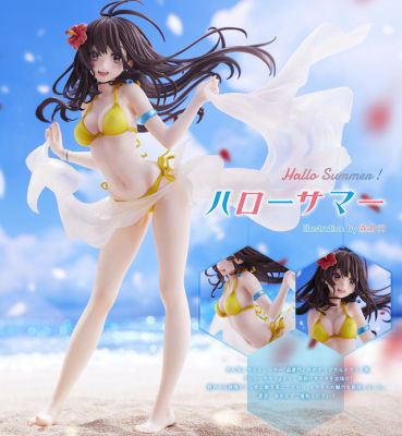 Figure ฟิกเกอร์ จากการ์ตูนเรื่อง En Morikura โมริคุระ Illustration Hello Summer ชุดว่ายน้ำ Ver Anime ของสะสมหายาก อนิเมะ การ์ตูน มังงะ คอลเลกชัน ของขวัญ Gift จากการ์ตูนดังญี่ปุ่น New Collection Doll ตุ๊กตา manga Model โมเดล