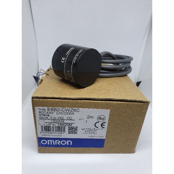 สินค้าใหม่-omron-rotary-encoder-e6b2-cwz6c-e6b2cwz6c-1000p-r-new-in-box-ลด-50
