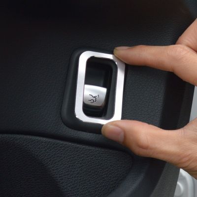 ตกแต่งกรอบกระดุมประตูรถยนต์สำหรับ Mercedes Benz C คลาส W205 GLC X253 2015-2018อลูมิเนียมอัลลอยด์