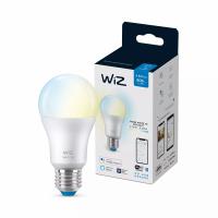 WiZ White Ambiance - หลอดไฟเปลี่ยนสีอัจฉริยะ ตั้งเวลาเปิด - ปิด ผ่าน Wifi ผ่านสมาร์ทโฟน ไม่ต้องติดตั้งอุปกรณ์เพิ่ม เปลี่ยนแสงสีขาวจนถึงสีเหลือง 9W