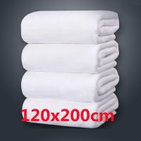 White hotel towel, superfine fiber beauty salon, home stay hotel towel, quick drying, soft hotel bath towel