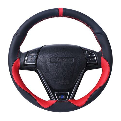 universal-soft-fibe-leather-steering-wheel-cover-car-accessories-sport-style-steering-wheel-braid-durable-steering-cover-15-inch
