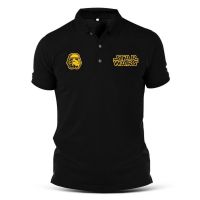 ♠ เสื้อโปโลแขนสั้น พิมพ์ลาย Star Wars Jedi Vader BB8 สําหรับผู้ชาย