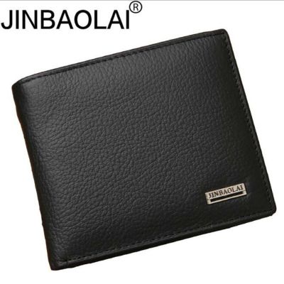 Free Shipping 100 Genuine Leather Men Wallets Premium Product Real Cowhide Wallets for Man Short Black Walet Portefeuille Homme