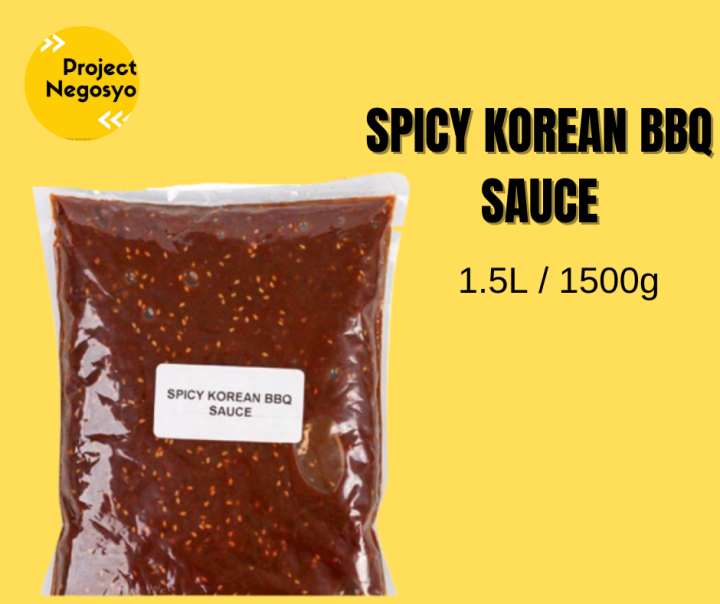 Spicy Korean BBQ Sauce 1.5L / 1500g Lazada PH