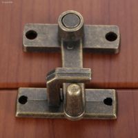 ❅✵◘ 1 PC Sliding Window Door Lock Handle Metal Door Latch Home Safety Chain Bronze Guard Latch Bolt With Screws Door Home Hardware