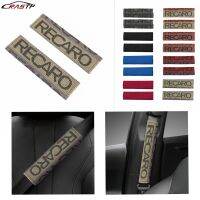 ใหม่1คู่ JDM สไตล์เจ้าสาว Recaro Soft Car Seat Belt Cover ผ้าไหล่เบาะ Protector เข็มขัดนิรภัยไหล่ Pads RS-BAG071