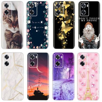 Case สำหรับ OPPO A57 2022โทรศัพท์ปกกันกระแทกซิลิโคน TPU ปกหลังสำหรับ OPPOA57 4G 2022ฝาครอบป้องกัน