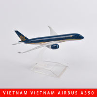 JASON TUTU 16cm Vietnam Airlines Airbus A350 Airplane Model Plane Model Aircraft Diecast Metal 1400 Scale Planes Dropshipping