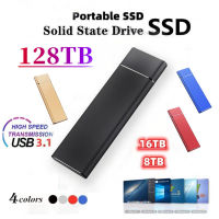 Ultra Thin SSD Wireless 40GB 500GB 1TB 2TB 4TB 8TB อุปกรณ์จัดเก็บข้อมูลฮาร์ดดิสก์ภายนอกภายใน Solid State Drives Type C USB3.1