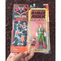 พิกเกอร์ ไอ้มดแดง ไอ้มดเขียว V3 Masked Kamen Raider V3 Figure model  4"  BANPRESTO 1998  งานเก่า หายาก Japan import