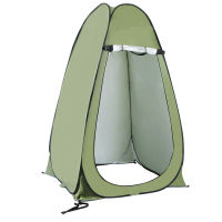 Portable Privacy Shower Toilet Outdoor Camping Tent Shed UV Swim Dressing Latrine Toilet Bird Watching Changing Tent with Bag