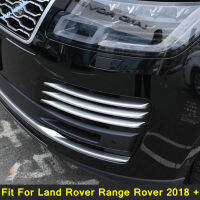 รถด้านหน้าไฟตัดหมอกเปลือกตาตกแต่งปกตัดแถบสติกเกอร์เหมาะสำหรับ Land Rover Range Rover 2018-2021อุปกรณ์ภายนอก