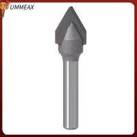 UMMEAX 60องศาค่ะ เครื่องตัดแหลมเฉียง คาร์ไบด์ รูปตัววี เครื่องตัดมิลลิ่ง ของใหม่ ดอกสว่านแกะสลัก งานไม้