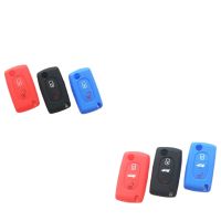 dghjsfgr Silicone Car Key Cover Key Protector for Peugeot 206 207 307 308 407 408 508 3008 607 RCZ /Citroen C2 C3 C4 C4L C5 C6 C7 Quatre