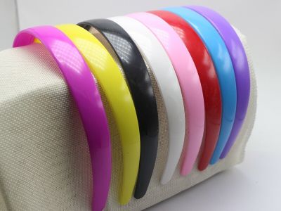 【YF】 6 Pcs Plastic Wide Alice Hair Band Headbands 20mm(3/4 ) Accessories