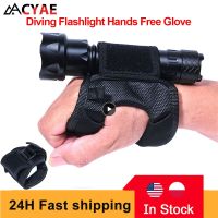 Diving Underwater Flashlight Hands Outdoor Holder Fishing Wrist Cover