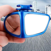 【cw】Car Reversing Small Round Mirror Front And Rear Wheel Wide-Angle Mirror Double-Sided Auxiliary Rearview 360 Degree Blind ！