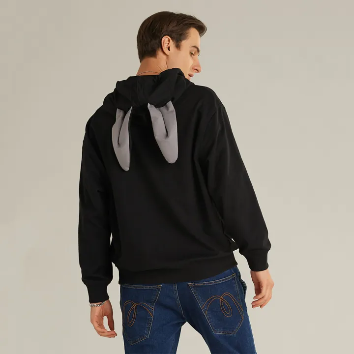 mc-jeans-เสื้อกันหนาว-สเวตเตอร์-unisex-สีดำ-rabbit-collection-mswp013