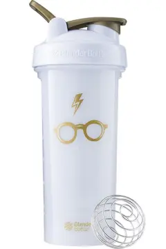 BlenderBottle Strada Shaker Cup Perfect for Protein Shakes and Pre Workout,  28-Ounce, White White 28-Ounce