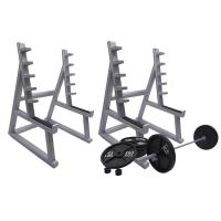 Barbell Rack Pen Holder Squat Rack Design Desk Organizer Portable Gym Theme Pen Storage Squat Rack Ornaments with Barbells and Weights for Home Offices charming