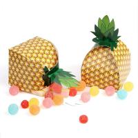 【cw】24pcs Pineapple Favor es 3D Large Pineapple Gift es Tropical Hawaiian Luau BBQ Summer Beach Pool Fruit Party Decorations ！