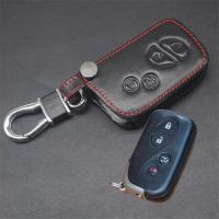 lujie leather car key case style Cover for Lexus NX GS RX IS ES GX LX RC 200 250 350 LS 450H 300H Auto accessories