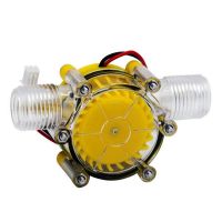 10W Water Flow Pump Mini Hydro Generator Turbine Flow Hydraulic Conversion