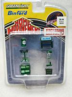 GreenLight 1:64 Binford Shop Tools Collection Metal Die-Cast รถยนต์ Toys