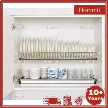 201 Stainless Steel hanging Dish Rack Top and Bottom