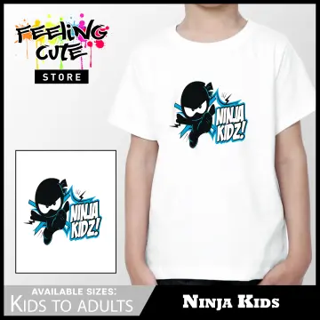 Ninja Kids TV Logo T Shirt  Ninja kids tv logo, Kids tv, Tv shirts