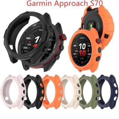 เคส Tpu นิ่มสำหรับ Garmin Apter S70ดูกันชนป้องกัน Garmin Approach S70 42มม. 47มม. กรอบอุปกรณ์เสริม