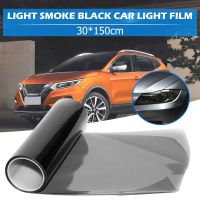 Car Light Black Tint Film Fog Light Taillight Smoke Black Tint Vinyl Film Sticker Wrap for Headlights Armored Film Auto Decor Bumper Stickers  Decals