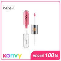 KIKO MILANO Unlimited Double Touch 6g #119 Rhododendron Pink คิโกะ มิลาโน ลิควิดลิปสติก 2 สเต็ปสูตรติทนนาน 12 ชั่วโมง