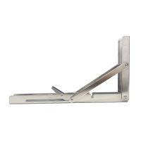 316 Stainless Steel 12‘’ Adjustable Triangle Folding Angle Bracket Wall Mounted Bench Table Shelf Bracket Furniture Hardware