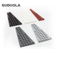 Guduola ปีกอิฐพิเศษ3X12ซ้ายและขวา (47397and 47398) บล็อคก่อสร้าง MOC ของเล่นเด็ก5ชุด/LOTdasg1364