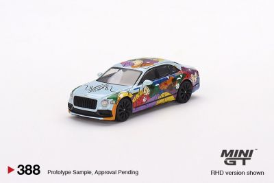 MINIGT 1:64 Spur V8 Graffiti Alloy Car Model 388#