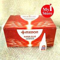 Mxbon Super Glue 104 (20 กรัม x 50) กาวติดทันที ด้านหลังเหนือ 〖QYUE〗